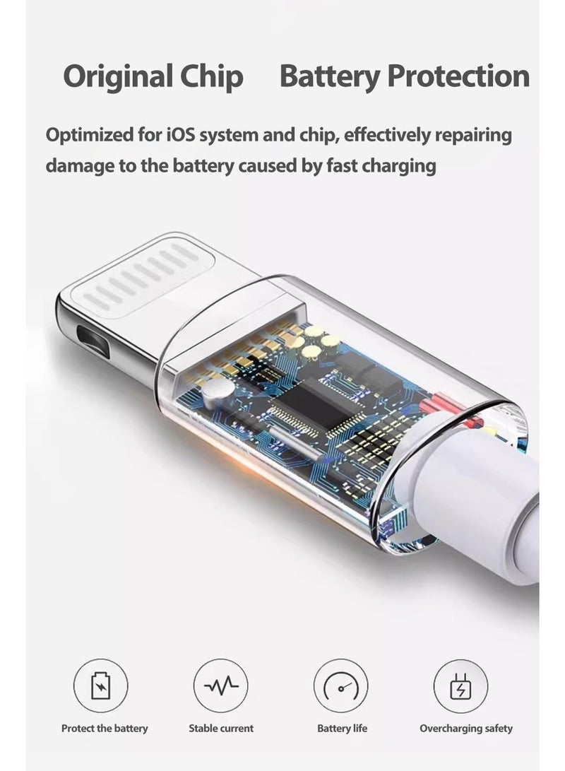 2 في 1 مع موصل لايتنينغ وكابل لايتنينغ إلى USB لهاتف آيفون - Image 2